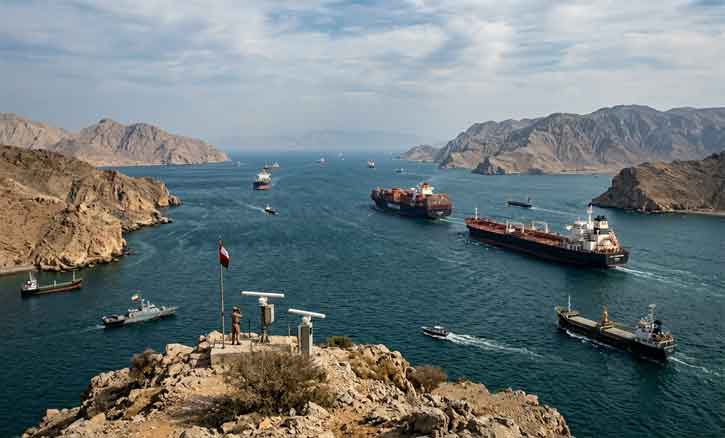 Pengaruh Iran di Selat Hormuz Disebut Melemah Kapal Ramai-Ramai Lewat Jalur Oman, Sampai Kapan Iran Bertahan?